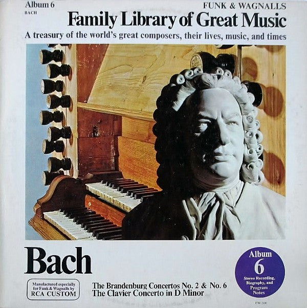 Bach* : The Brandenburg Concertos No. 2 & No. 6,  The Clavier Concerto In D Minor (LP, Comp)