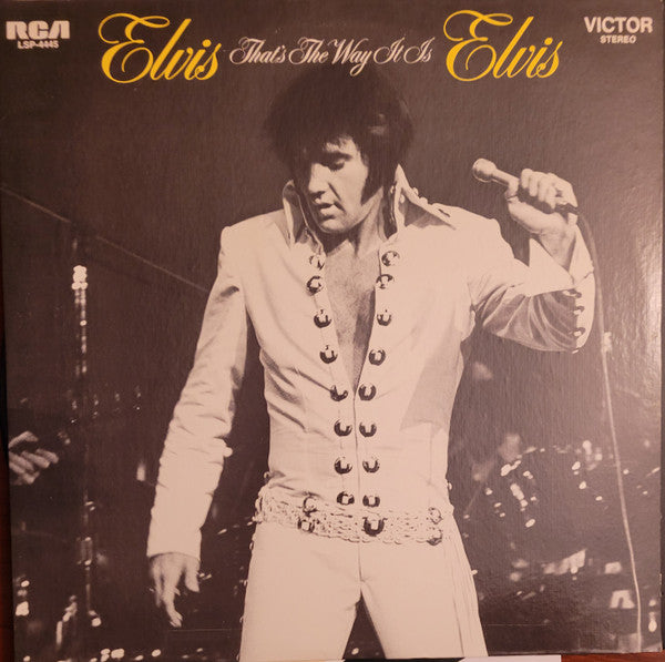 Elvis Presley : That's The Way It Is (LP, Album, RE, Bla)