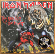 Iron Maiden : The Number Of The Beast (LP, Album, RE, RP, 180)