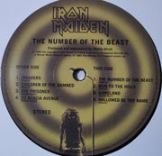 Iron Maiden : The Number Of The Beast (LP, Album, RE, RP, 180)