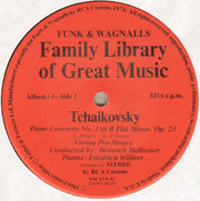 Tchaikovsky* : The Piano Concerto No. 1 - Nutcracker Suite Selections (LP, Album, Comp)