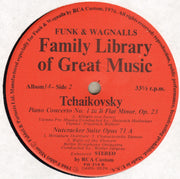 Tchaikovsky* : The Piano Concerto No. 1 - Nutcracker Suite Selections (LP, Album, Comp)