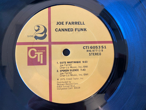 Joe Farrell : Canned Funk (LP, Album, Gat)