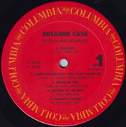 Rosanne Cash : Rhythm And Romance (LP, Album, Pit)