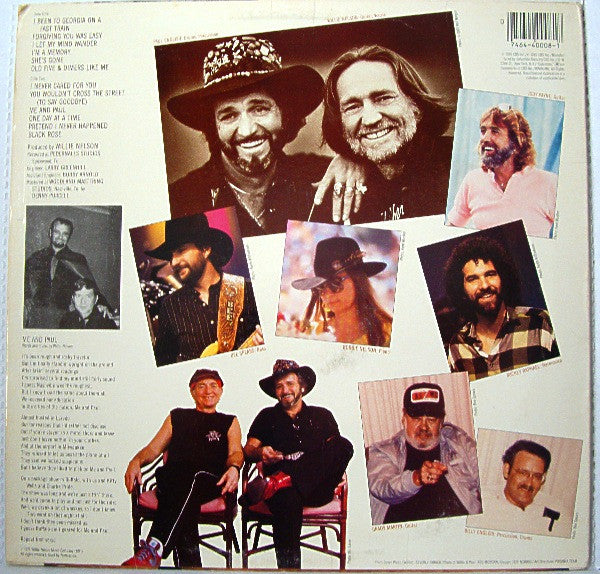 Willie Nelson : Me & Paul (LP, Album)