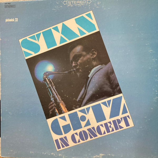 Stan Getz : Stan Getz In Concert (LP, Album)