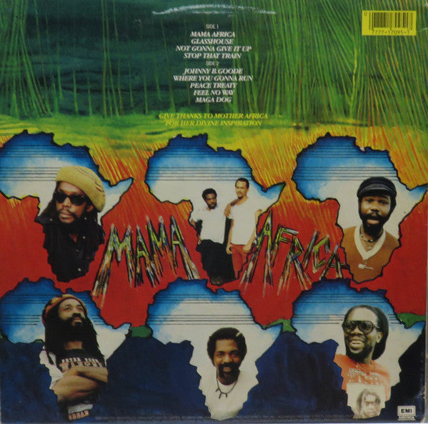 Peter Tosh : Mama Africa (LP, Album, WIn)