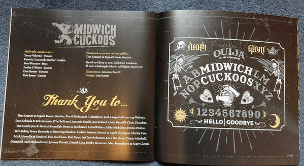 Midwich Cuckoos (2) : Death Or Glory (LP, Album, Gol)