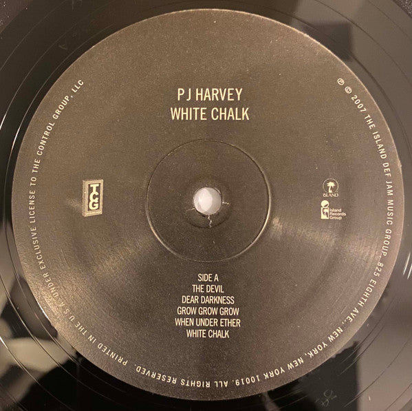 PJ Harvey : White Chalk (LP, Album, 180)