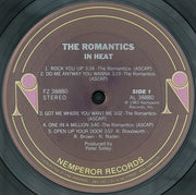 The Romantics : In Heat (LP, Album, Pit)