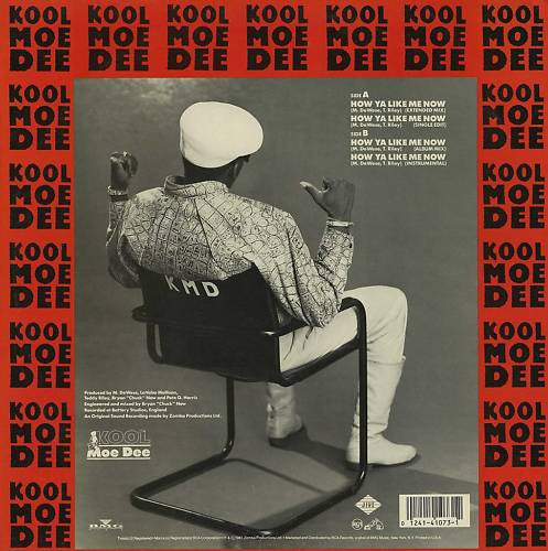 Kool Moe Dee : How Ya Like Me Now (12", Promo, Ele)