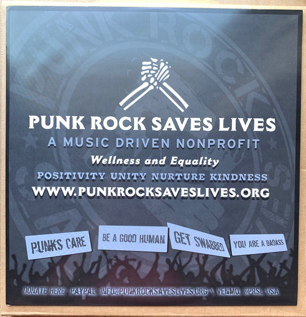 Various : Punk Rock Saves Lives ... The Album! Volume Two (12", Comp, Ltd, Mus)