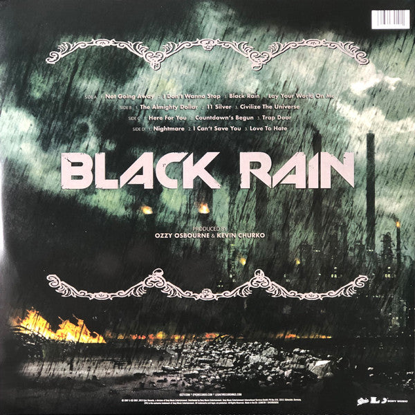 Ozzy Osbourne : Black Rain (2xLP, Album, RE, 150)