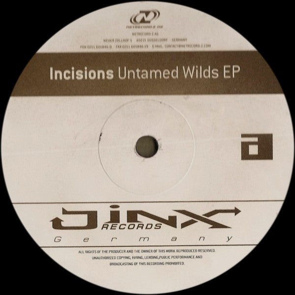 Incisions : Untamed Wilds EP (12")