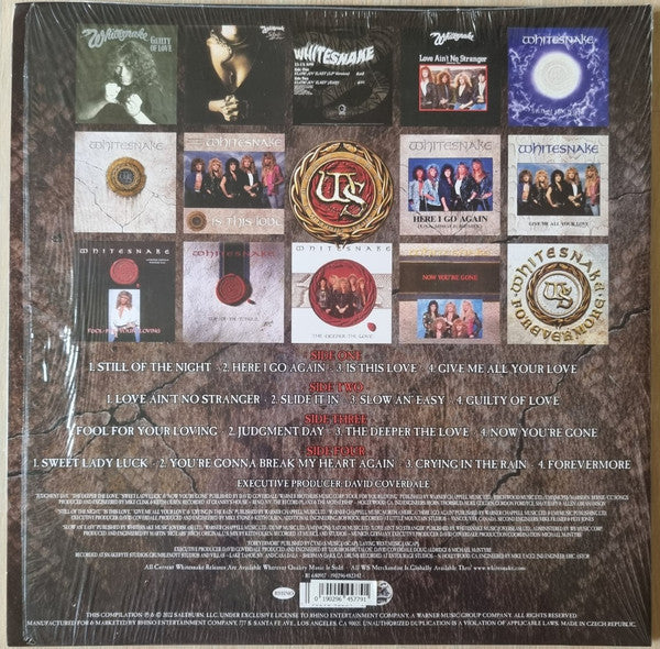 Whitesnake : Greatest Hits - Revisited - Remixed - Remastered - MMXXII (2xLP, Comp, Ltd, Red)