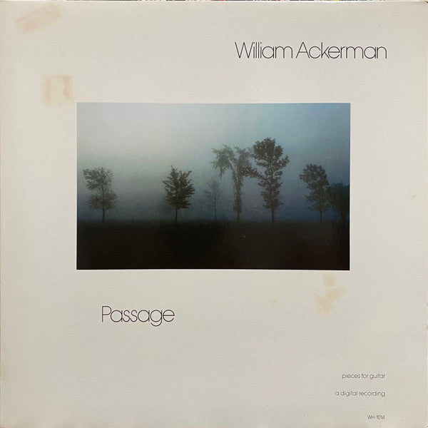 William Ackerman : Passage (LP, Album, Gat)
