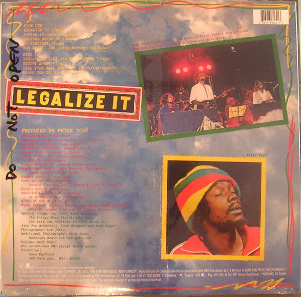 Buy Peter Tosh : Legalize It (LP, Album, RE) Online for a great price