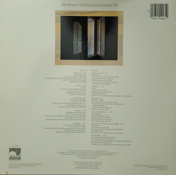 Various : Windham Hill Records Sampler '86 (LP, Smplr, All)