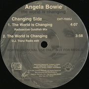 Angela Bowie : The World Is Changing (12", Promo)