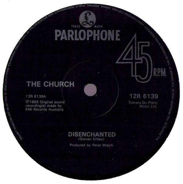 The Church : Disenchanted (12", Single)