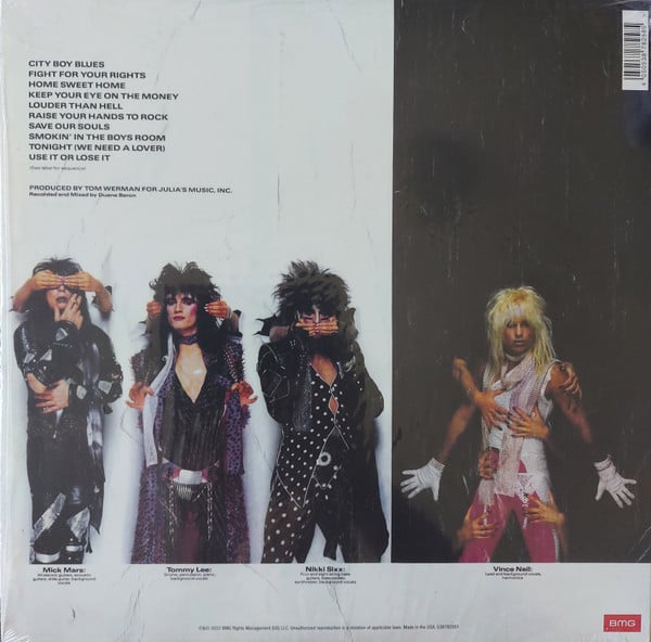 Mötley Crüe : Theatre Of Pain (LP, Album, RE)