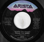 GTR (2) : When The Heart Rules The Mind (7", Single, Styrene, Ind)