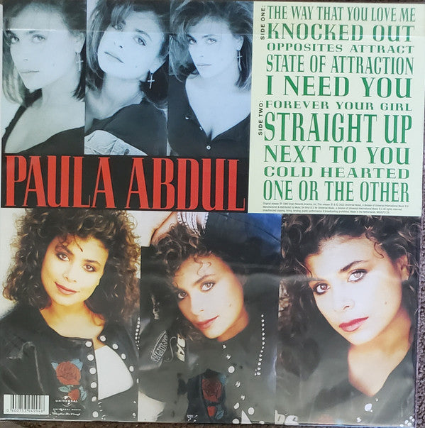 Paula Abdul : Forever Your Girl (LP, Album, RE, RM, 180)