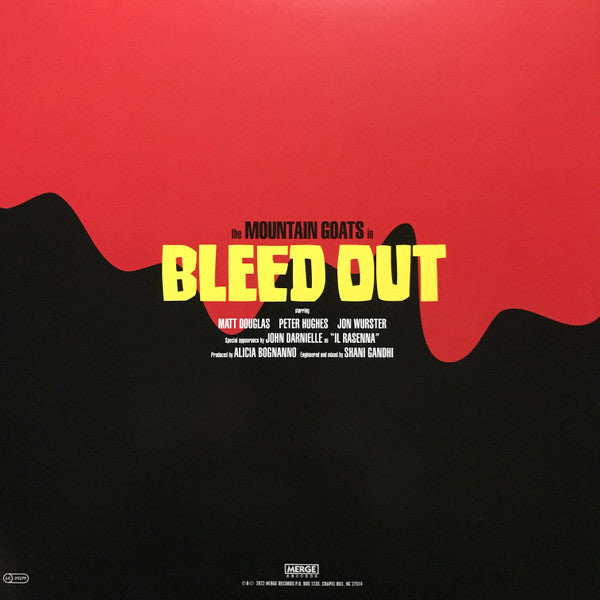 The Mountain Goats : Bleed Out (2xLP, Album, Ltd, Yel)