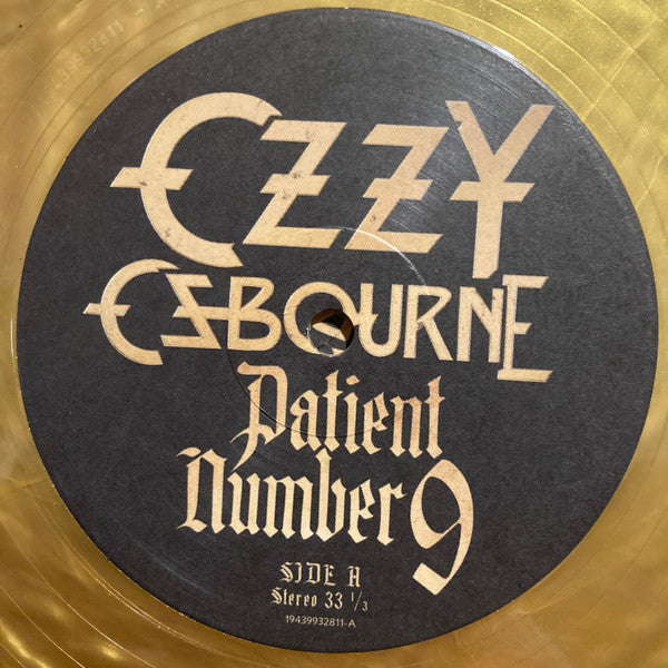 Ozzy Osbourne : Patient Number 9 (2xLP, Album, Gol)