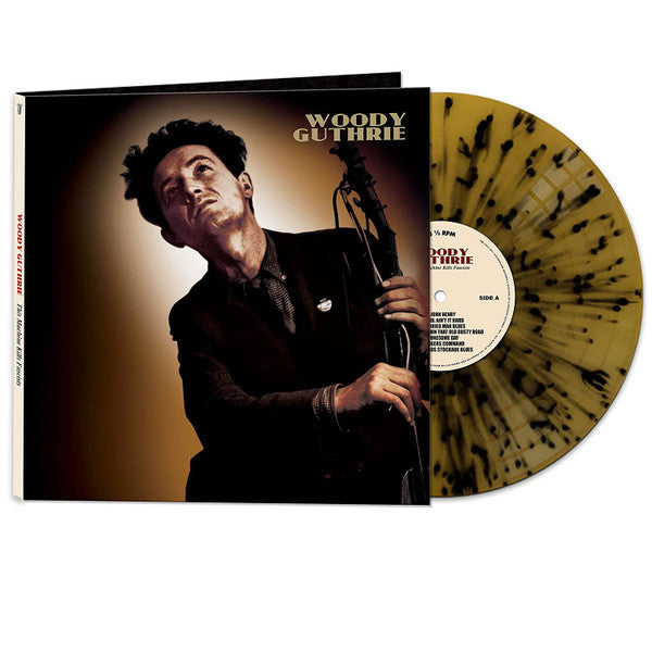 Woody Guthrie : This Machine Kills Fascists (LP, Ltd, Gol)