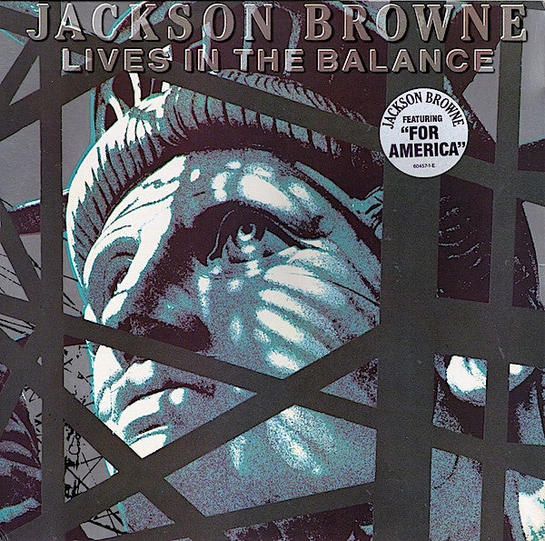 Jackson Browne : Lives In The Balance (LP, Album, Promo, All)