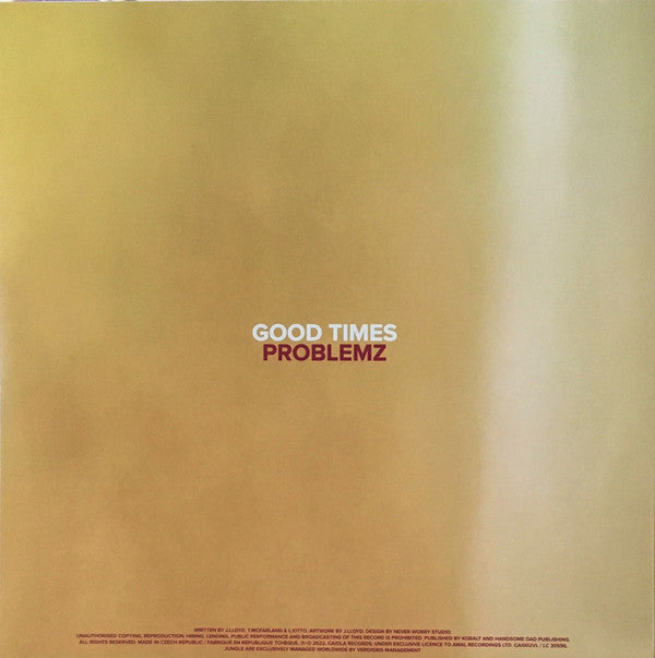 Jungle (12) : Good Times / Problemz (12", RSD, Single)