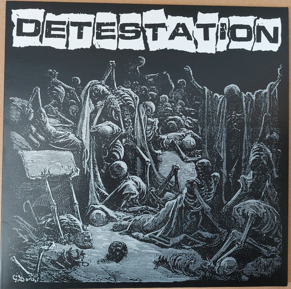 Detestation : Detestation (LP, Album, RP, lyr)