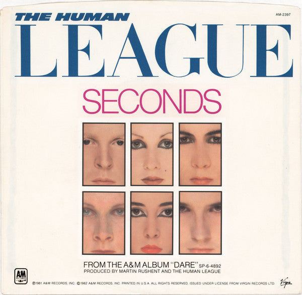The Human League : Don't You Want Me (7", Single, Styrene, Pit)