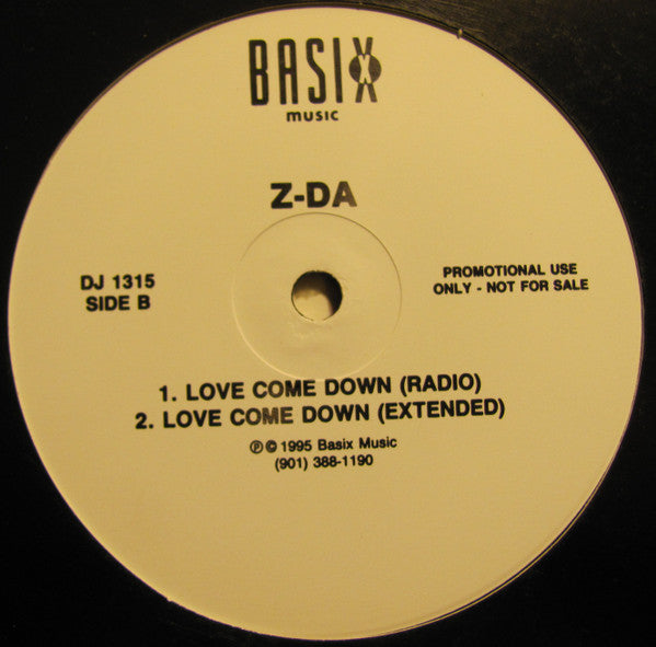 The B-Boyz / Z-Da : Party Y'All / Love Come Down (12", Promo)