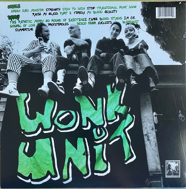 Wonk Unit : Uncle Daddy (LP, Album, Gre)