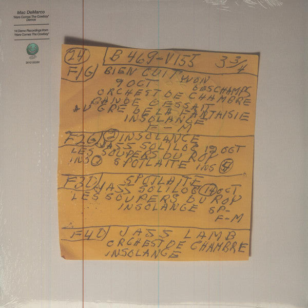 Mac Demarco : Here Comes The Cowboy Demos (LP, Album)