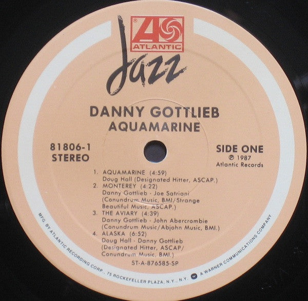 Danny Gottlieb : Aquamarine (LP, Album)