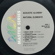Acoustic Alchemy : Natural Elements (LP, Album)
