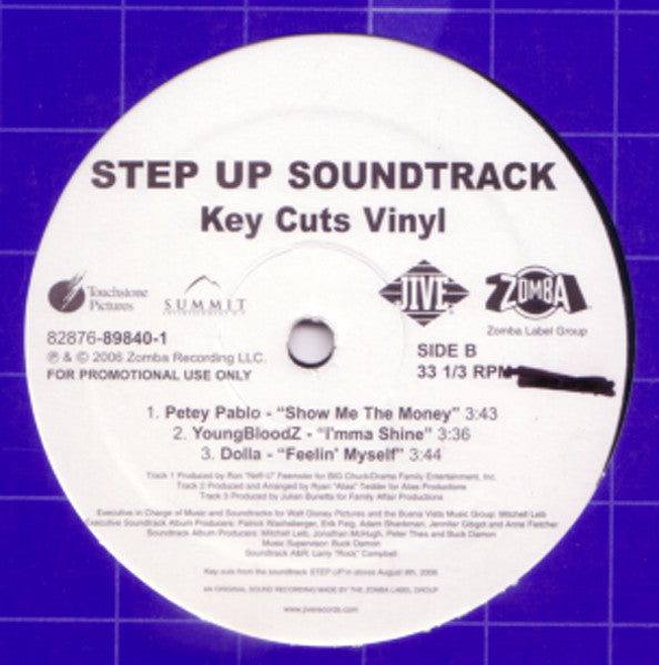 Various : Step Up Soundtrack - Key Cuts Vinyl (12", Smplr)