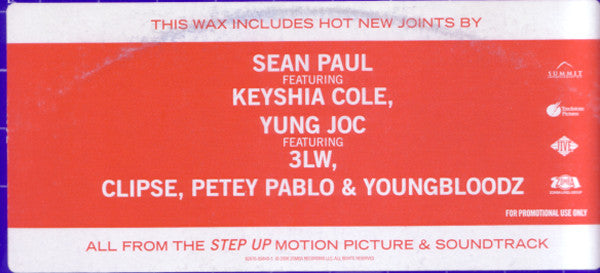 Various : Step Up Soundtrack - Key Cuts Vinyl (12", Smplr)