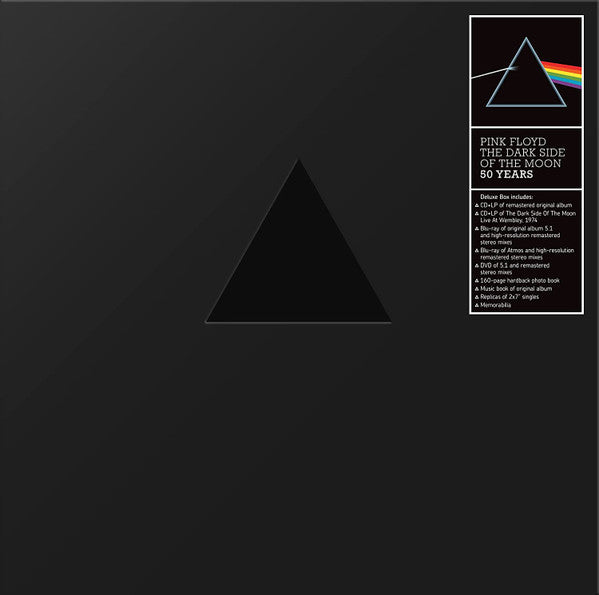 Pink Floyd : The Dark Side Of The Moon (50th Anniversary Edition Box Set) (Box, Dlx, Ltd + CD, Album, RE, RM + CD, Album, RE )