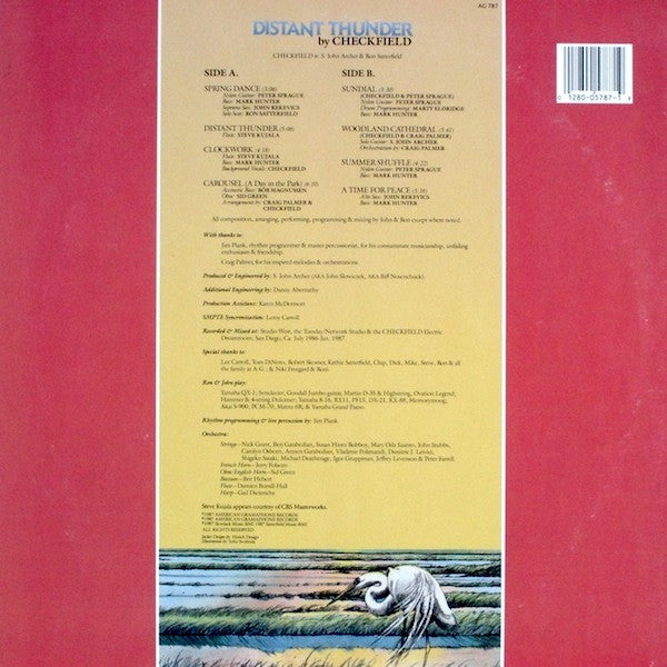 Checkfield : Distant Thunder (LP, Album)