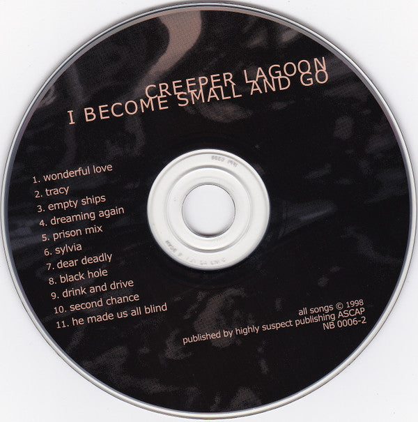 Creeper Lagoon : I Become Small And Go (CD, Album)