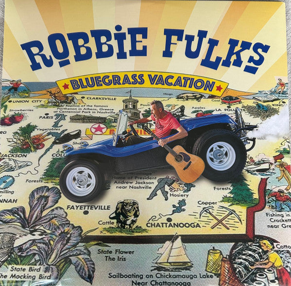 Robbie Fulks : Bluegrass Vacation (LP, Album, Ltd, Blu)