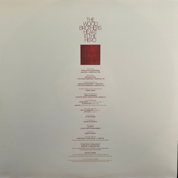 The Wood Brothers : Heart Is The Hero (LP, Album)