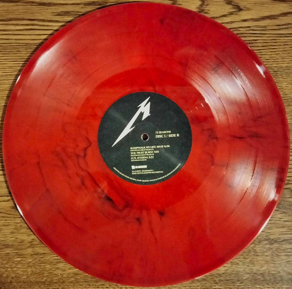 Metallica : 72 Seasons (2xLP, Album, Ltd, Red)