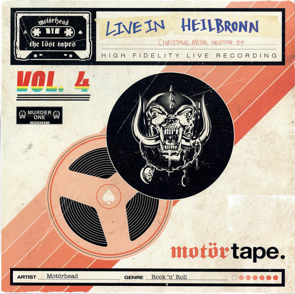 Motörhead : The Löst Tapes Vol. 4 (Live At Sporthalle, Heilbronn, 29th December 1984) (2xLP, Album, RSD, Ltd, Amb)