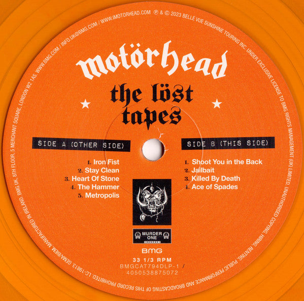 Motörhead : The Löst Tapes Vol. 4 (Live At Sporthalle, Heilbronn, 29th December 1984) (2xLP, Album, RSD, Ltd, Amb)