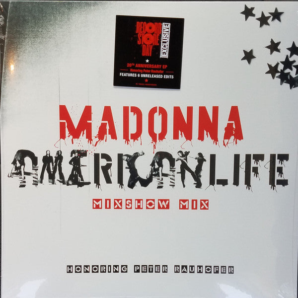 Madonna : American Life Mixshow Mix (12", EP, RSD, Ltd, 180)